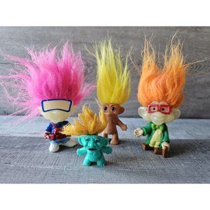 VTG Troll Doll Burger King Kids Club '93 Glow in the Dark Lot